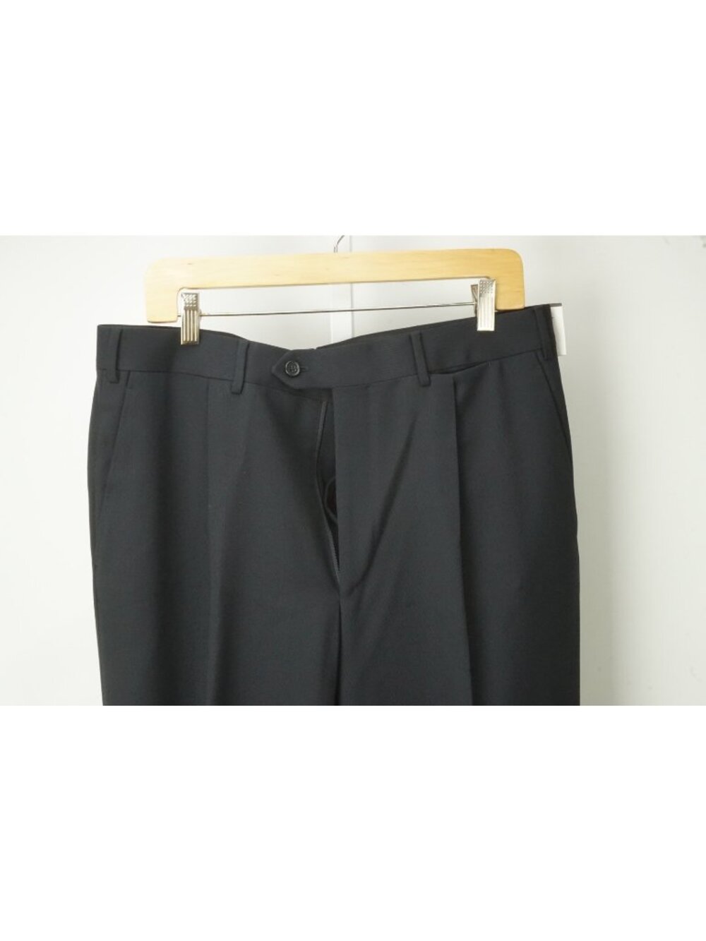 Corneliani Master Dark Blue Wool Dress Pants Sz 52R EU BRAND NEW
